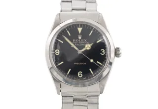 Rolex Air King 5500 34mm Stainless steel Black