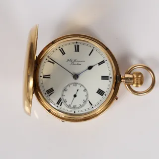 J.W. Benson 18k yellow gold White