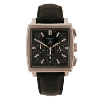 TAG Heuer Monaco CW2111-0 Stainless steel Black