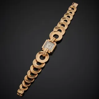 Anonymous 18k yellow gold Silver