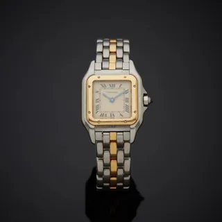 Cartier Panthère 166921 Stainless steel and 18k yellow gold Silver