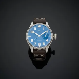 IWC Big Pilot Stainless steel Blue