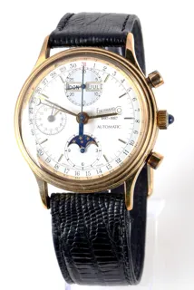 Eberhard & Co. Stainless steel and Gold-plated White