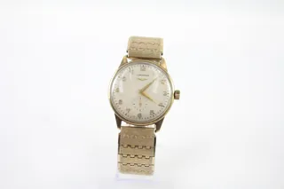 Longines 35mm 9ct Gold