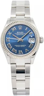 Rolex Datejust 278274-0033 White gold and Stainless steel Blue