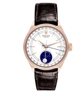 Rolex Cellini Moonphase Rose gold White