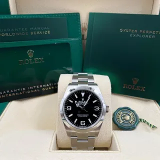 Rolex Explorer 224270-0001 Stainless steel Black