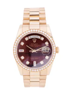 Rolex Day-Date 36 118348 Brown