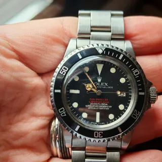 Rolex Sea-Dweller 1665 40mm Stainless steel Black