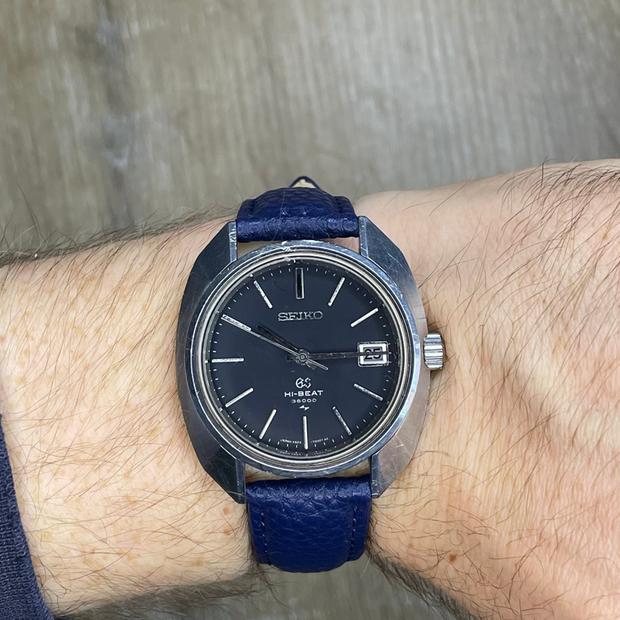 Seiko GS 4522-7000 () Stainless steel Black 1969 France