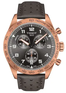 Tissot PRS 516 T131.617.36.082.00 45mm Rose gold and Stainless steel Gray