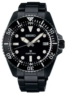 Seiko Prospex Solar SNE599P1 41mm Steel Black