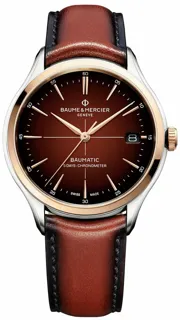 Baume & Mercier Clifton M0A10713 40mm Rose gold and Stainless steel