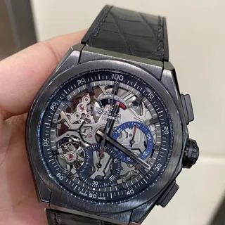 Zenith Defy El Primero 24.9000.9004/78.R582 Ceramic Skeletonized