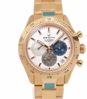 Zenith Chronomaster Sport 18.3101.3600/69.M3100 41mm Rose gold Silver