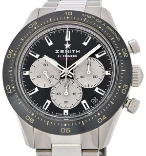 Zenith Chronomaster Sport 03.3101.3600/21.M3100 41mm Ceramic and Stainless steel White