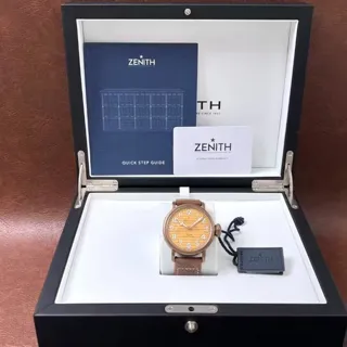 Zenith Pilot 29.2438.679/88.C753 Bronze and Titanium Champagne