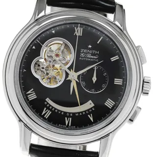 Zenith El Primero Chronomaster Open XXT 03.1260.4021 45mm Steel Black