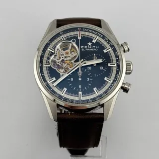 Zenith El Primero Chronomaster 03.2040.4061/21.C496 42mm Stainless steel Black