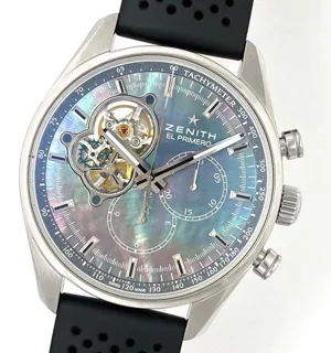 Zenith El Primero Chronomaster 03.20413.4061 42mm Stainless steel Blue