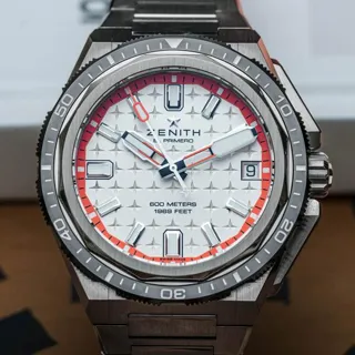 Zenith Defy El Primero 95.9600.3620/01.I300 42.5mm Titanium Silver