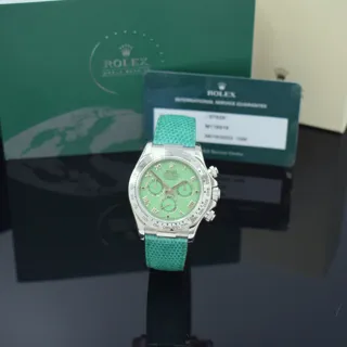 Rolex Daytona 116519 White gold Green