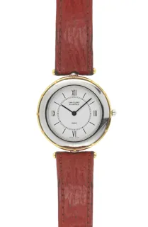 Van Cleef & Arpels 31mm Stainless steel and Gold-plated White