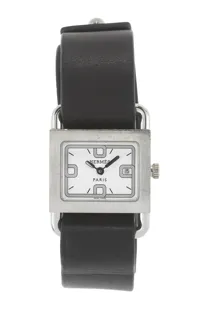 Hermès 24mm Stainless steel White