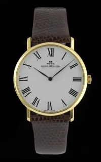 Jaeger-LeCoultre 33mm 18k yellow gold White