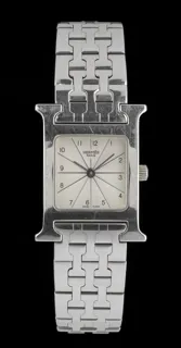 Hermès Heure H 30mm Stainless steel Silver