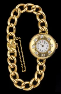 Anonymous 18k yellow gold White