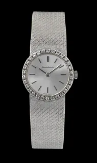 Jaeger-LeCoultre 23mm 18k white gold Silver