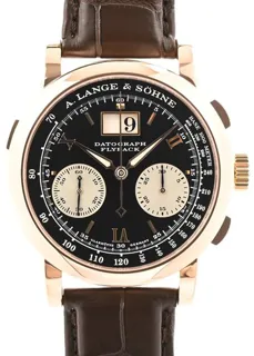 A. Lange & Söhne Datograph 403.031F 39mm Rose gold Black