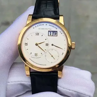 A. Lange & Söhne Lange 1 101.032 38.5mm Rose gold Silver