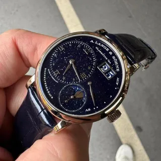 A. Lange & Söhne Lange 1 182.086 37mm White gold Blue