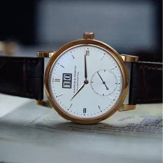 A. Lange & Söhne Saxonia 315.032 Rose gold Silver