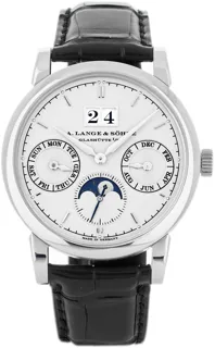 A. Lange & Söhne Saxonia 330.025 E Platinum Silver