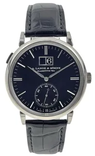 A. Lange & Söhne Saxonia 381.029 White gold Black