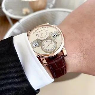 A. Lange & Söhne Zeitwerk 140.032 42mm Rose gold Silver