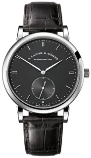 A. Lange Saxonia 307.029 White gold Black