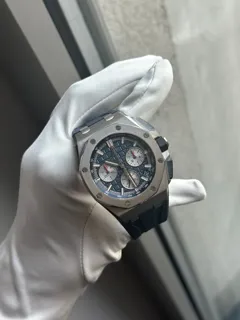 Audemars Piguet Royal Oak Offshore 26420TI.OO.A027CA.01 43mm Titanium Blue