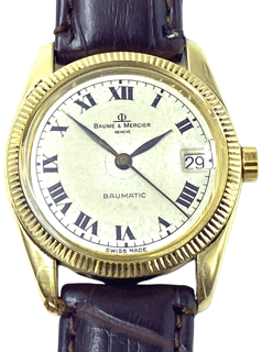 Baume & Mercier Baumatic 18k yellow gold White