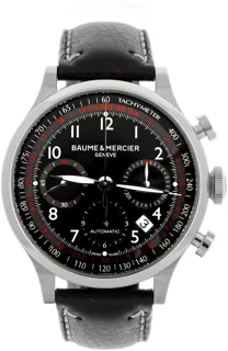 Baume & Mercier Capeland 65687 42mm Stainless steel Black