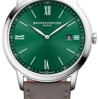 Baume & Mercier Classima 10607 42mm Stainless steel Green