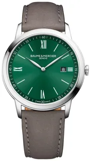 Baume & Mercier Classima M0A10607 Stainless steel Green Sunray