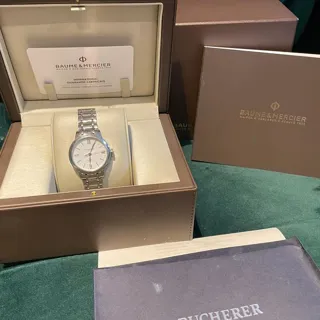 Baume & Mercier Classima MOA10267 31mm Stainless steel White