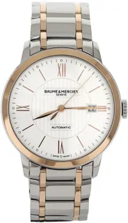 Baume & Mercier Classima MOA10217 40mm Stainless steel White