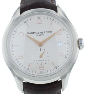 Baume & Mercier Clifton M0A10054 41mm Stainless steel Silver