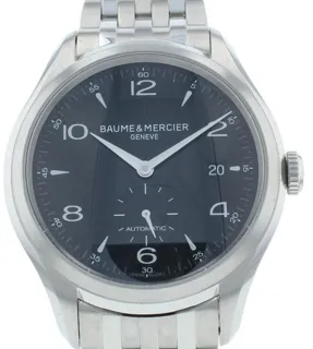 Baume & Mercier Clifton M0A10100 41mm Stainless steel Black