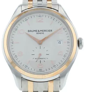 Baume & Mercier Clifton M0A10140 41mm Stainless steel Silver